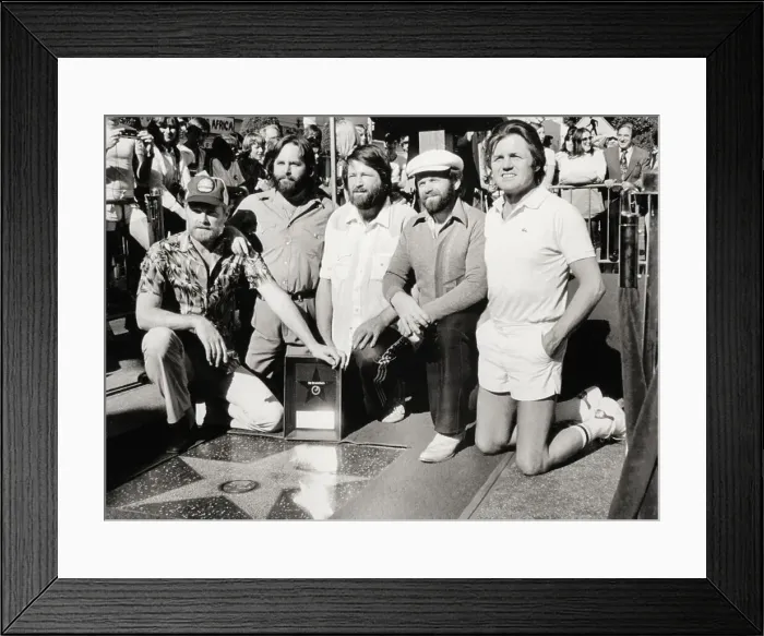 Framed Print : Beach Boys @ Dedication Of Walk / Fame Sta Framed Print : Beach Boys @ Dedication Of Walk / Fame Sta