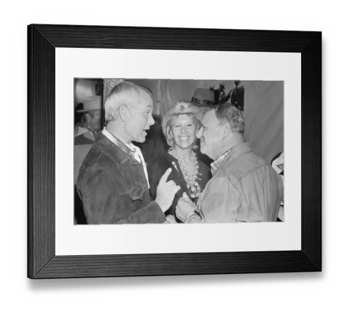 Framed Print : D.Rickles & Dinah Shore Laugh @ J.Carson Framed Print : D.Rickles & Dinah Shore Laugh @ J.Carson