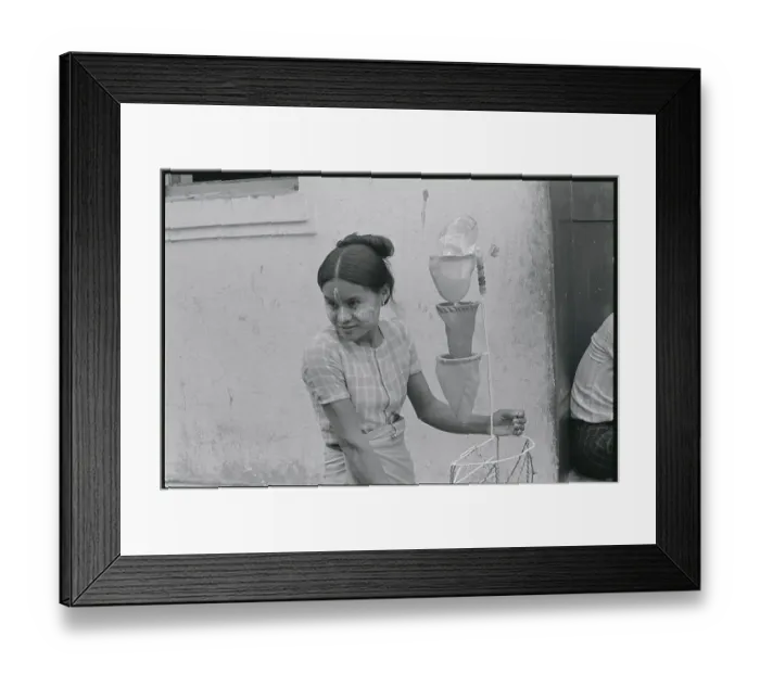 Framed Print : Woman Selling Water Framed Print : Woman Selling Water