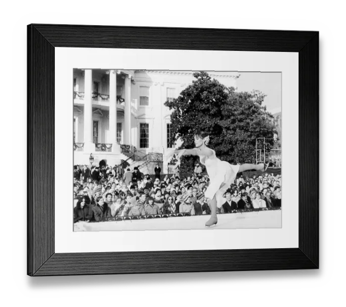 Framed Print : Peggy Fleming Performing Framed Print : Peggy Fleming Performing