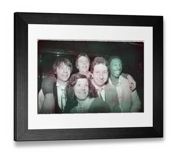 Framed Print : Five Finalist Of Comedy Contest