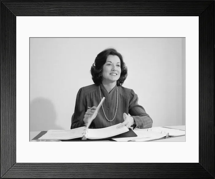 Framed Print : Elizabeth Dole Appointed Assnt. To Pres Framed Print : Elizabeth Dole Appointed Assnt. To Pres