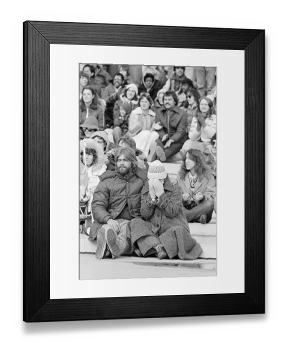 Framed Print : Mourners at Tribute to John Lennon Framed Print : Mourners at Tribute to John Lennon