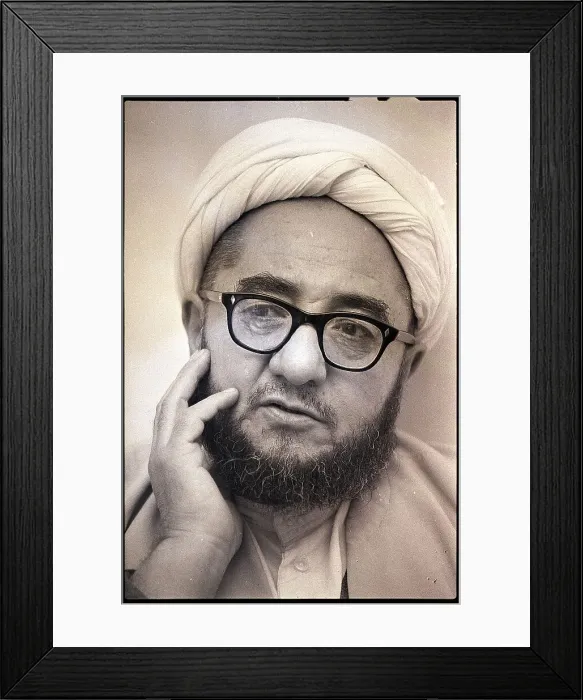 Framed Print : Close-Up of Sheikh Sadeq Khalkhali Framed Print : Close-Up of Sheikh Sadeq Khalkhali