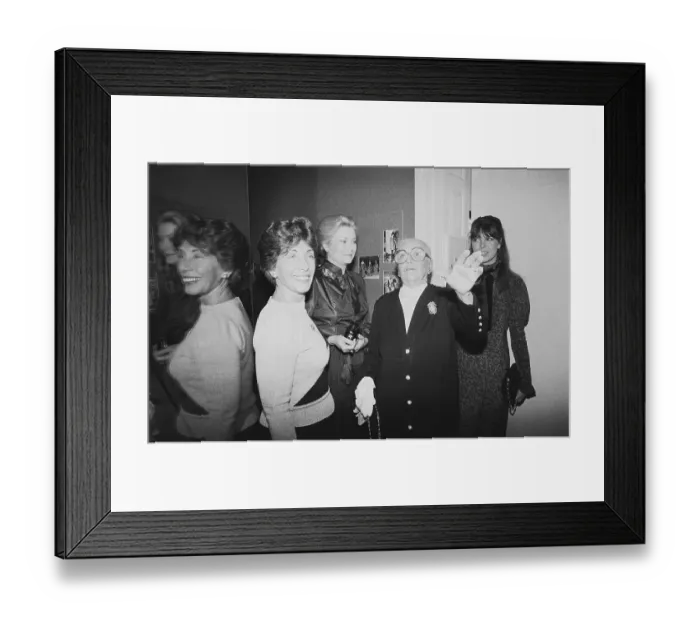 Framed Print : Princess Grace with Daughter and Vera Maxwell Framed Print : Princess Grace with Daughter and Vera Maxwell