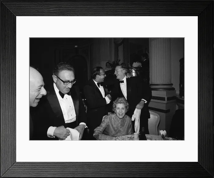Framed Print : Notables at Anniversary Dinner for National Review Framed Print : Notables at Anniversary Dinner for National Review