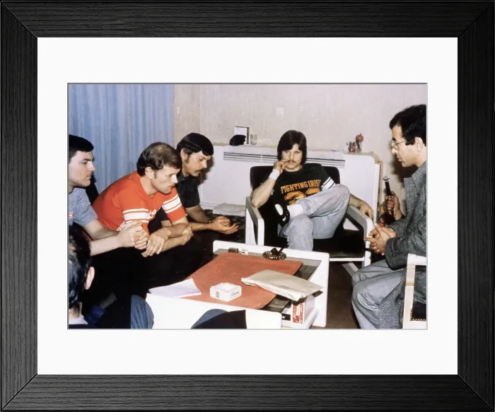 Framed Print : Hostages Waiting Framed Print : Hostages Waiting