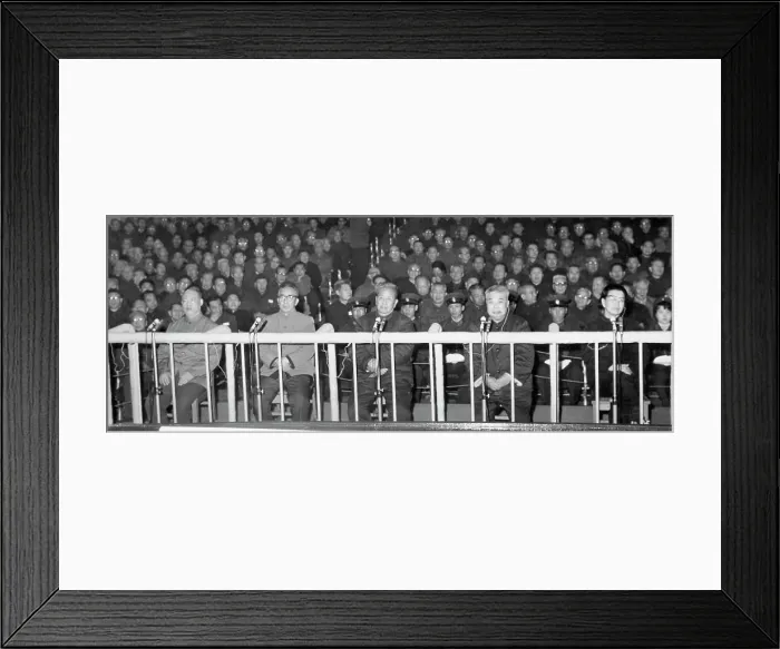 Framed Print : Court Session in China Framed Print : Court Session in China
