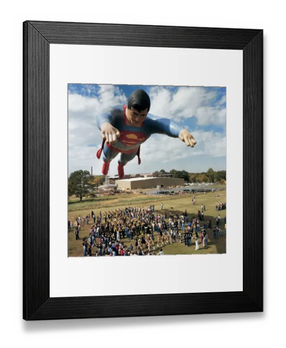 Framed Print : Superman Parade Balloon Framed Print : Superman Parade Balloon