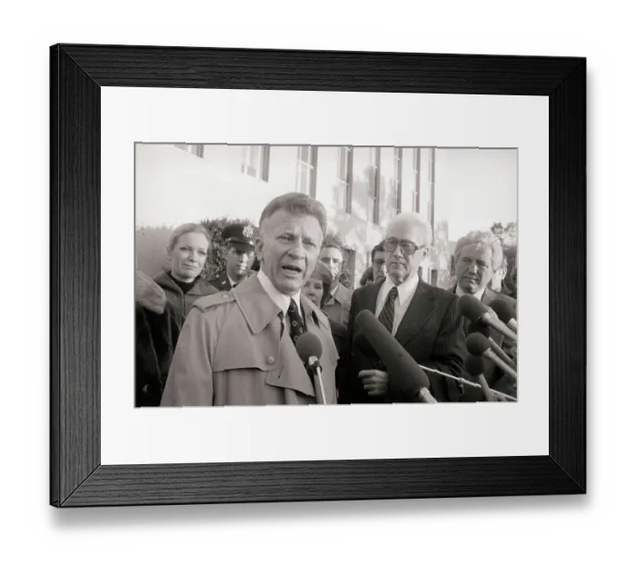 Framed Print : FBI Officials W. Mark Felt and Edward Miller Framed Print : FBI Officials W. Mark Felt and Edward Miller