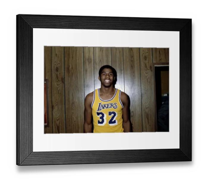 Framed Print : Earvin Magic Johnson Framed Print : Earvin Magic Johnson