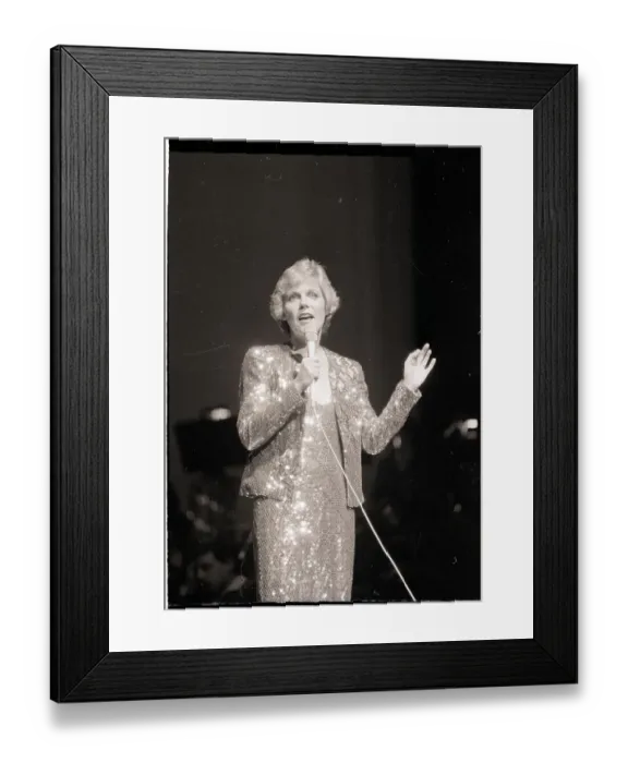 Framed Print : Anne Murray Performing at Radio City Framed Print : Anne Murray Performing at Radio City