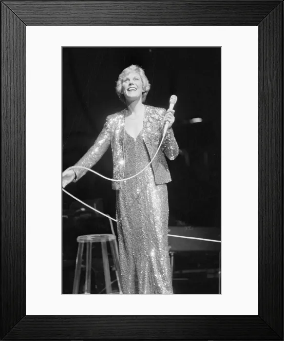 Framed Print : Anne Murray Peforming at Radio City Framed Print : Anne Murray Peforming at Radio City