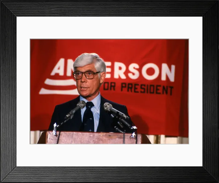 Framed Print : Congressman John Anderson Framed Print : Congressman John Anderson