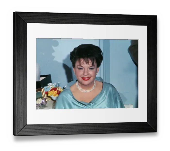 Framed Print : Portrait of Judy Garland Framed Print : Portrait of Judy Garland
