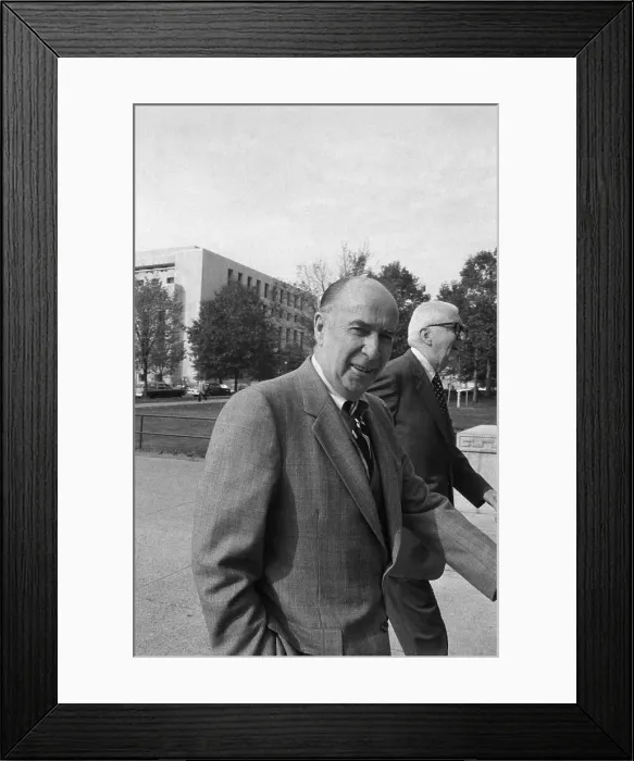 Framed Print : John Mitchell Arrives Federal Court Framed Print : John Mitchell Arrives Federal Court