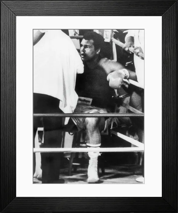 Framed Print : Ali vs. Holmes Framed Print : Ali vs. Holmes