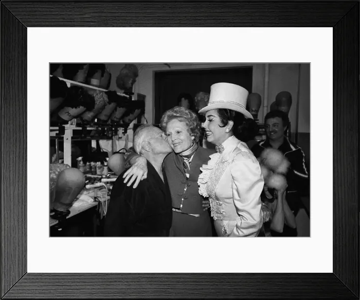 Framed Print : Mickey Rooney Kissing Pat Nixon Framed Print : Mickey Rooney Kissing Pat Nixon