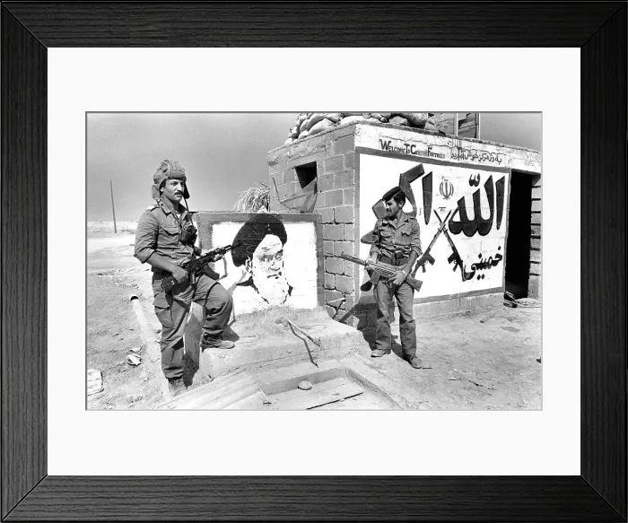 Framed Print : Iraqi Soldiers Framed Print : Iraqi Soldiers
