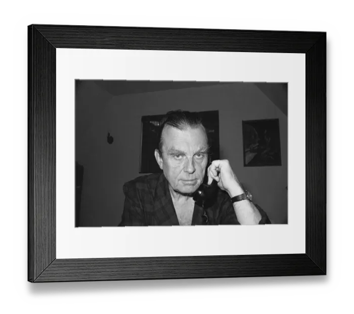 Framed Print : Lithuanina Poet Czeslaw Milosz, 69 Framed Print : Lithuanina Poet Czeslaw Milosz, 69