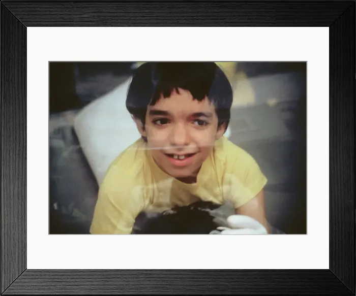 Framed Print : Boy Living in Bubble Framed Print : Boy Living in Bubble