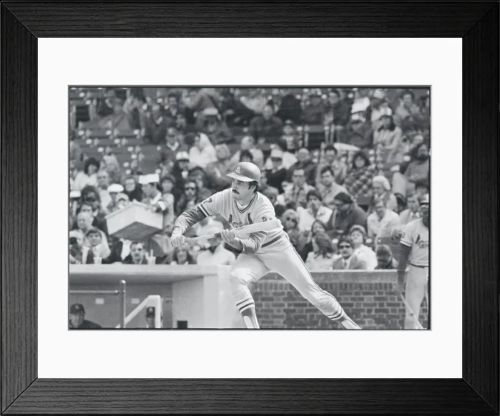 Framed Print : Keith Hernandez During Baseball Action Framed Print : Keith Hernandez During Baseball Action