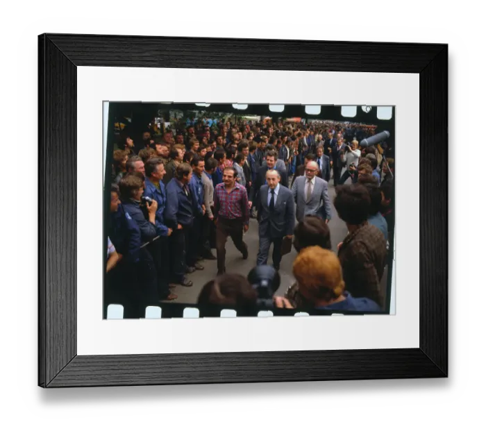 Framed Print : Deputy Premier Leaving Shipyard Framed Print : Deputy Premier Leaving Shipyard
