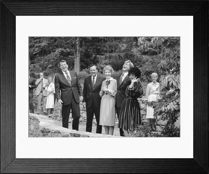 Framed Print : Ronald Reagan and Virginia Republicans Framed Print : Ronald Reagan and Virginia Republicans