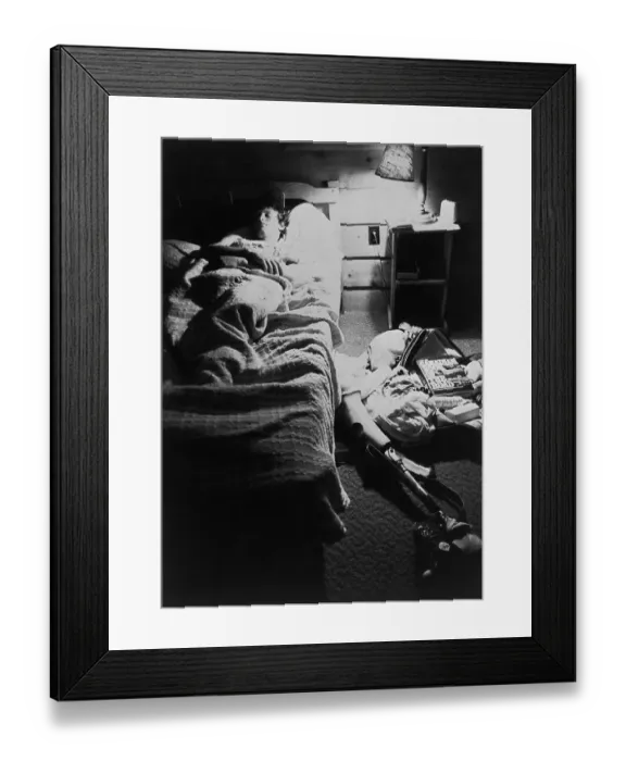 Framed Print : Man and His Prothestic Leg Framed Print : Man and His Prothestic Leg