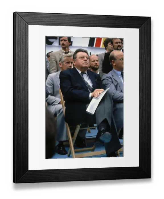 Framed Print : Portrait of Franz-Josef Strauss Framed Print : Portrait of Franz-Josef Strauss