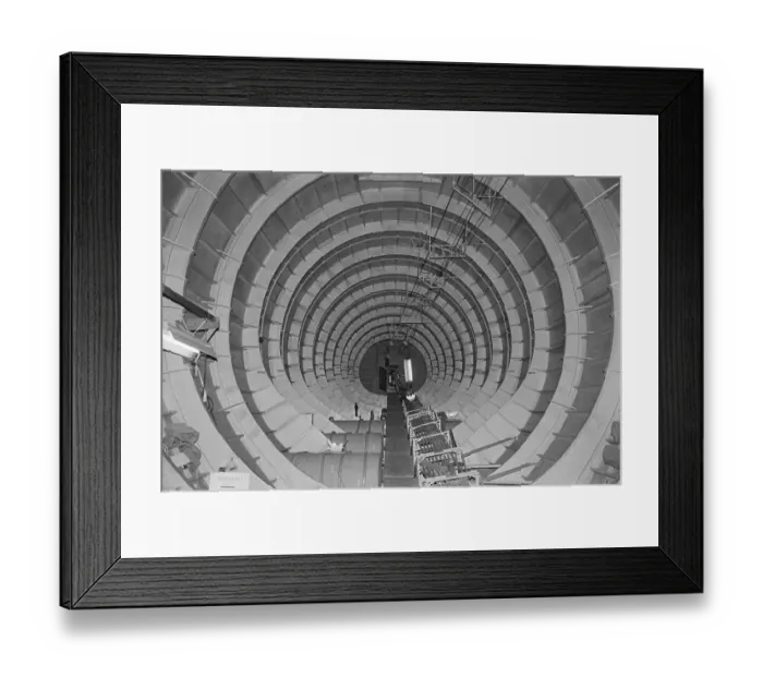 Framed Print : Fuselage Interior of the Spruce Goose Framed Print : Fuselage Interior of the Spruce Goose
