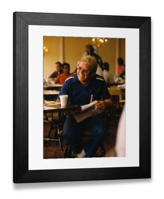 Framed Print : Portrait of Billy Carter Framed Print : Portrait of Billy Carter