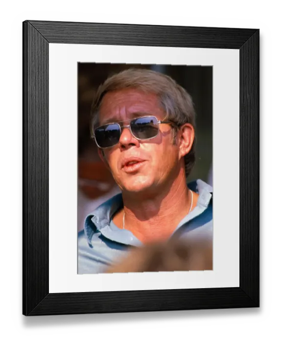 Framed Print : Portrait of Billy Carter Framed Print : Portrait of Billy Carter