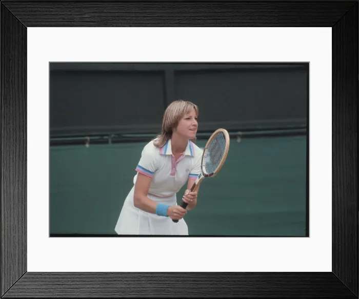 Framed Print : Tennis Champ Chris Evert Lloyd Framed Print : Tennis Champ Chris Evert Lloyd