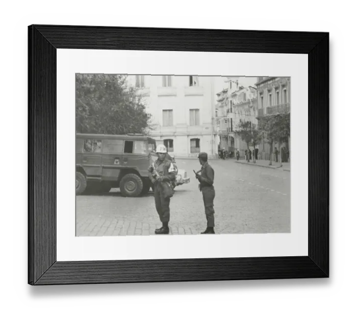 Framed Print : Army Guards and Vehicle at Bolivian Presidential Complex Framed Print : Army Guards and Vehicle at Bolivian Presidential Complex