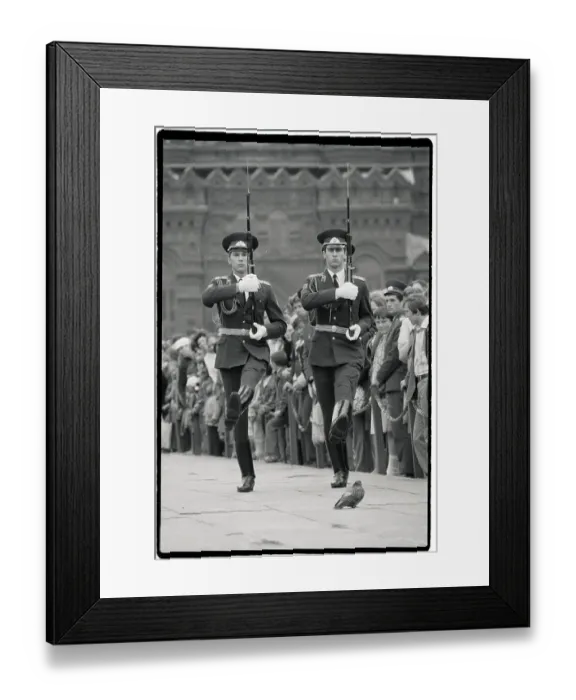 Framed Print : Kremlin Guards Marching Framed Print : Kremlin Guards Marching