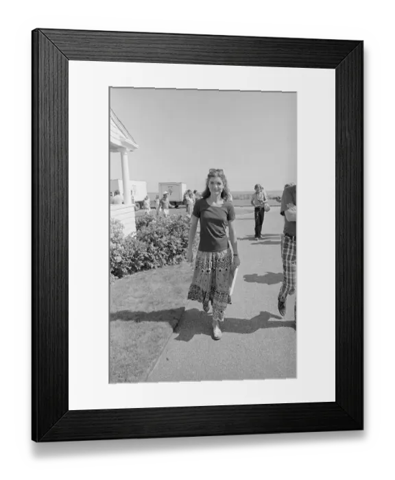 Framed Print : Jacqueline Kennedy Onassis at the Kennedy Compound Framed Print : Jacqueline Kennedy Onassis at the Kennedy Compound