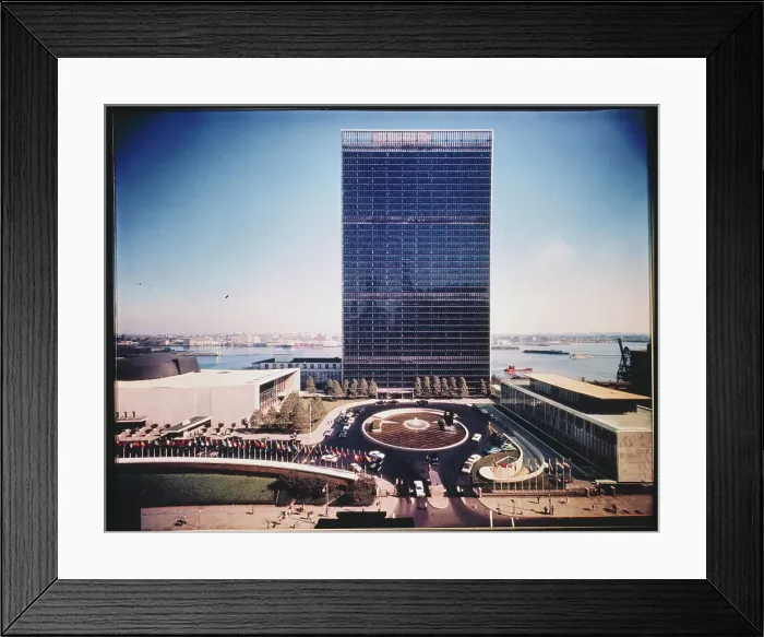 Framed Print : United Nations Buildings