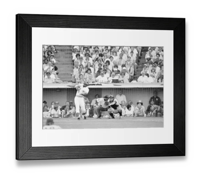Framed Print : K. Griffey Hit Home Run In All-Star Game