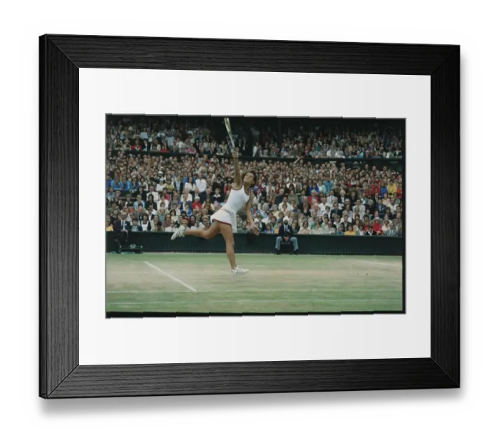 Framed Print : Tennis Player Evonne Cawley Framed Print : Tennis Player Evonne Cawley