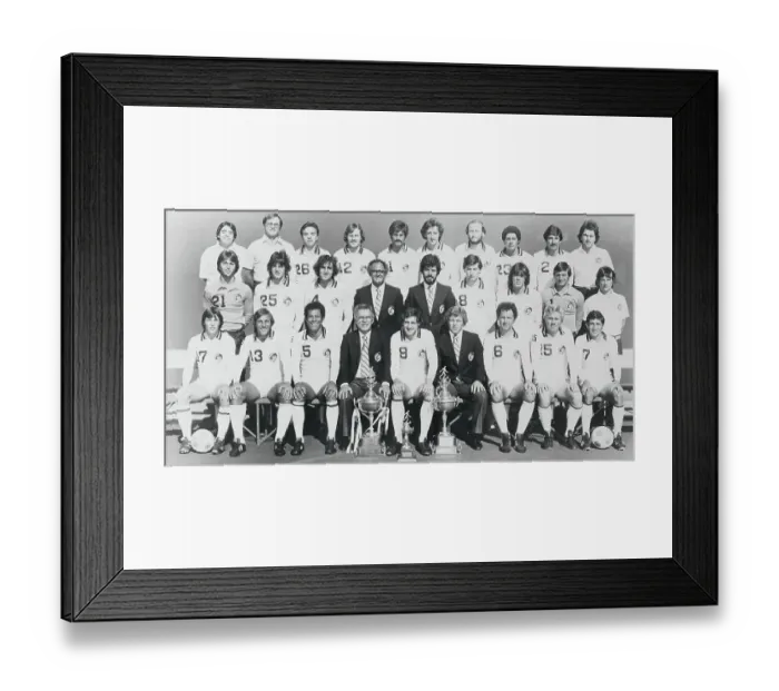 Framed Print : Portrait of Cosmos Soccer Team Framed Print : Portrait of Cosmos Soccer Team
