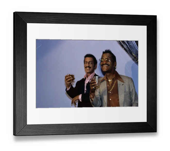 Framed Print : Sammy Davis Jr. with Likeness Framed Print : Sammy Davis Jr. with Likeness