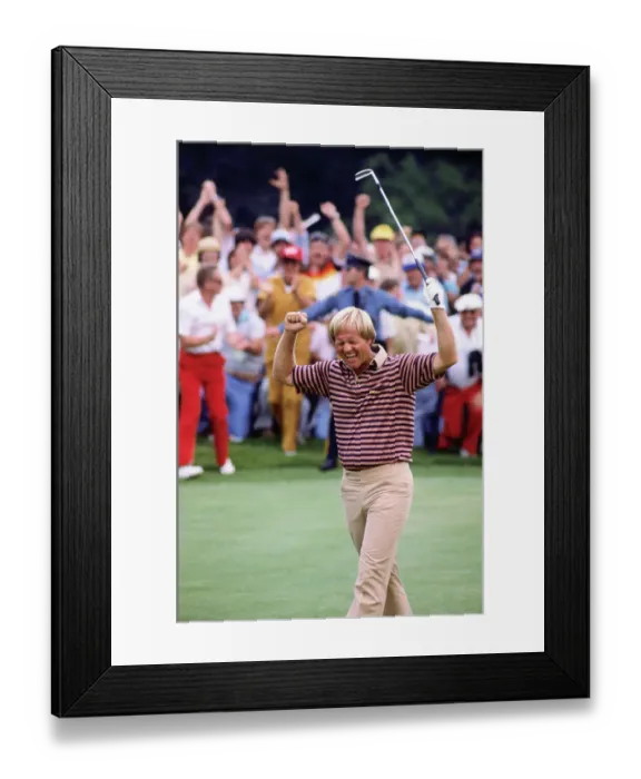 Framed Print : Golfer Jack Nicklaus Framed Print : Golfer Jack Nicklaus