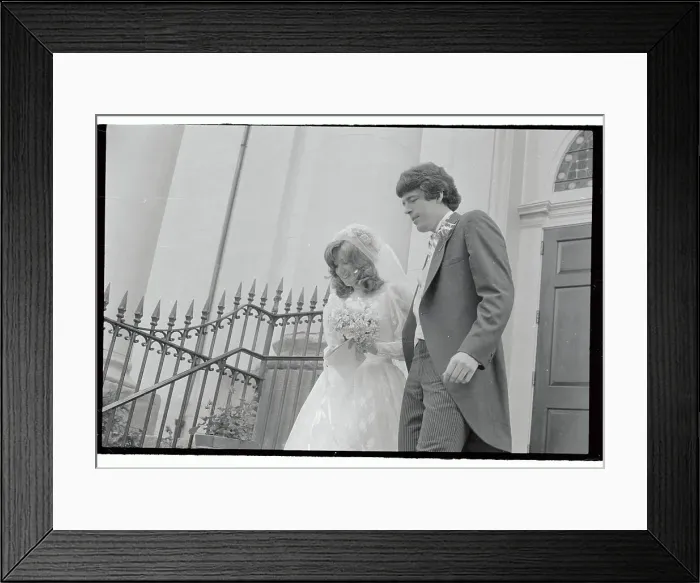 Framed Print : Courtney Kennedy and Her Husband Framed Print : Courtney Kennedy and Her Husband