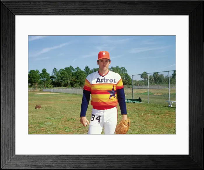 Framed Print : Portrait of Nolan Ryan Framed Print : Portrait of Nolan Ryan