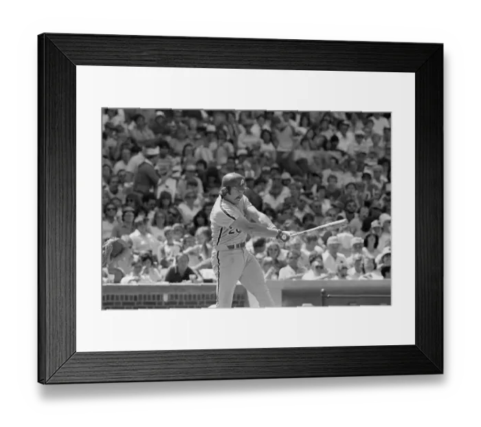 Framed Print : Mike Schmidt Before Hitting A Homer