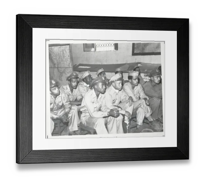 Framed Print : African American Pilots Framed Print : African American Pilots