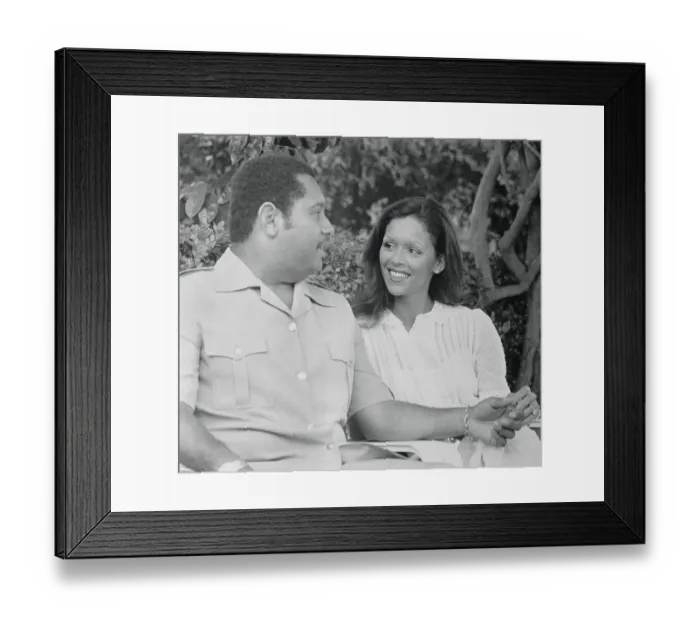 Framed Print : Jean-Claude Duvalier and Fiancee Framed Print : Jean-Claude Duvalier and Fiancee