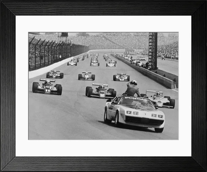 Framed Print : Race Cars on Raceway Framed Print : Race Cars on Raceway