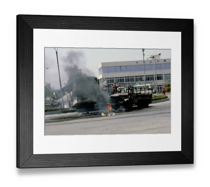 Framed Print : Gwangju Uprising, Korea Framed Print : Gwangju Uprising, Korea